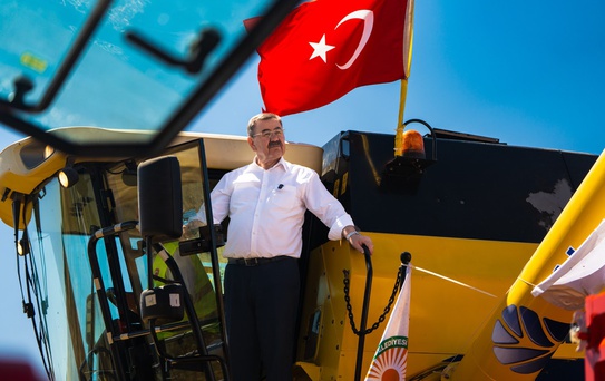 Gölbaşı karabuğdayında hasat zamanı