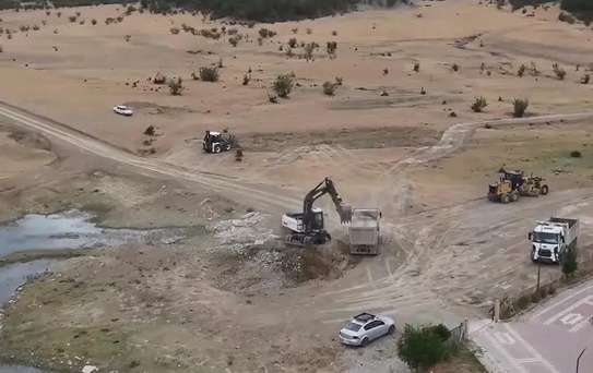 İkiz göletler’de ulaşımı rahatlatacak çalışma
