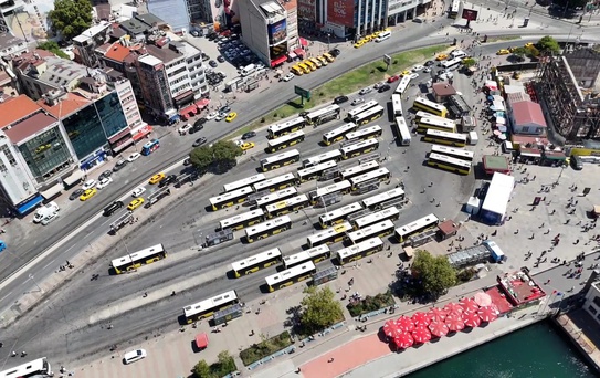 Kadıköy Rıhtım'daki otobüs peronları Uzunçayır'a taşınıyor