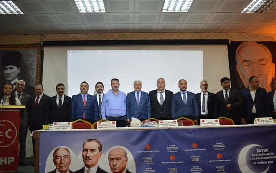 Akgül, MHP Savur İlçe Başkanı Seçildi