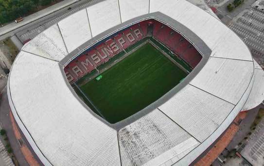 19 Mayıs Stadyumu Zemini Yenileniyor