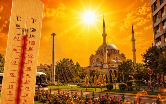 Türkiye eyyam-ı bahur sıcaklarının etkisi altına giriyor