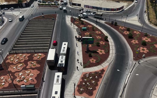 İzmir Büyükşehir Belediyesi ESBAŞ Kavşağı’nı yeniledi