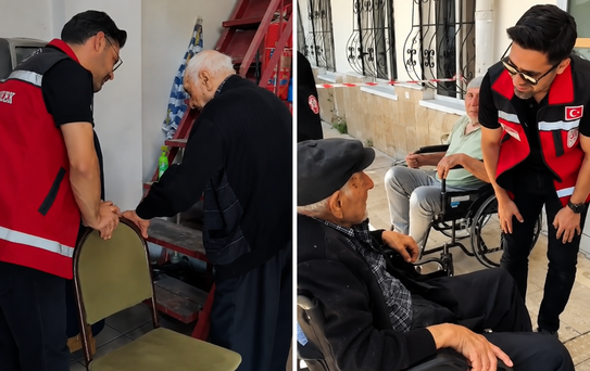 Vali Gökmen Çiçek anında devreye girdi: 40 yıldır çay ocağında yaşayan yaşlı adam sıcak yuvaya kavuştu