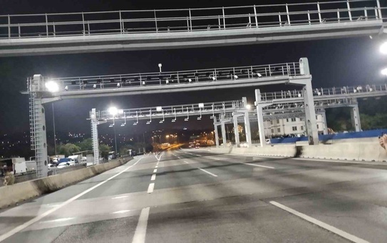 15 Temmuz Şehitler Köprüsü 'Asırlık Gece' Belgesel çekimleri kapsamında trafiğe kapatıldı