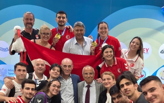 Milli Sporcular Altın Madalya Kazandı