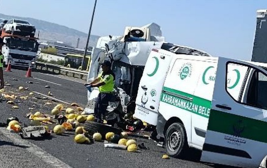 Kahramankazan'da Trafik Kazası: 1 Ölü, 2 Yaralı