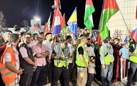 Filistin Konvoyu Konya'ya Ulaştı