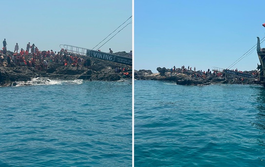Fethiye'de tekne su aldı: 100 yolcu tahliye edildi