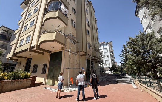 Gaziantep'te İşçi İskeleden Düşerek Hayatını Kaybetti