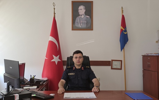 Üsteğmen Arslan Gümüşhacıköy'de Göreve Başladı