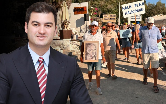 Gümüşlük'te halk plajı isyanı! Belediye Başkanı'na tepkiler çığ gibi