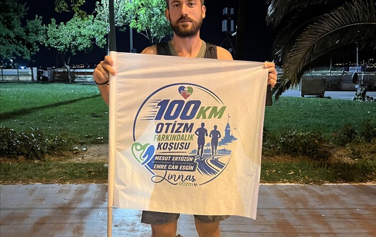 İstanbul'da Otizm İçin 100 Kilometre Koşu