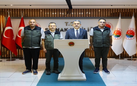 Şanlıurfa'dan Şırnak'a Orman Yangını Değerlendirmesi