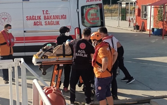 Çanakkale Boğazı'nda Tıbbi Tahliye