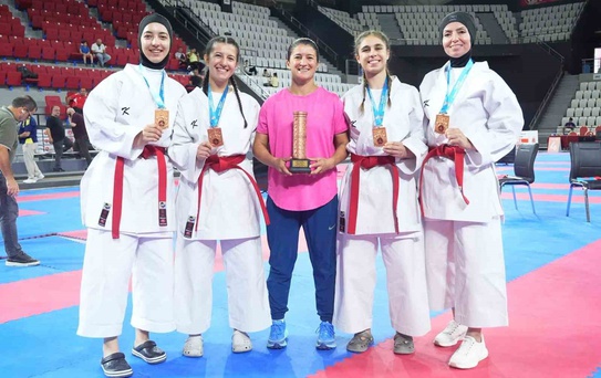 Erzincan'dan Karate'de Türkiye Üçüncülüğü
