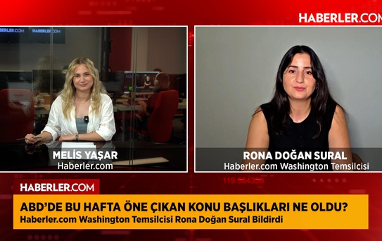 Haberler.com Washington Temsilcisi Rona Sural: Trump'ın onay oranı en düşük seviyede
