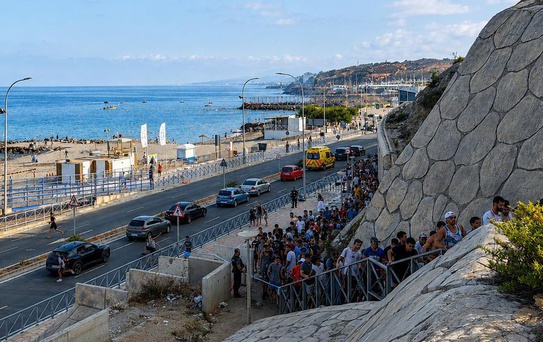 Ceuta'daki Göçmen Durumu
