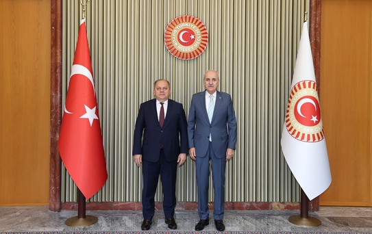 Kurtulmuş, Yargıtay Başkanı Kerkez'i kabul etti