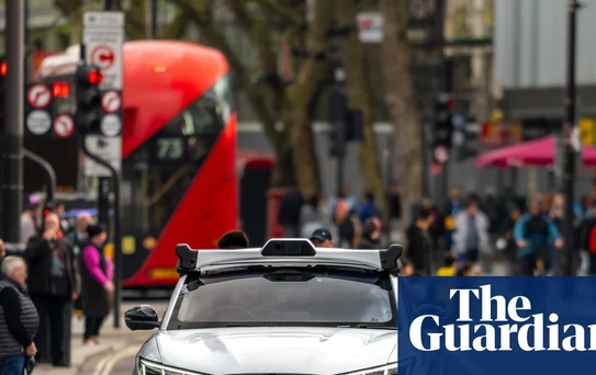 Londra'da Otonom Taksi Dönemi Başlıyor