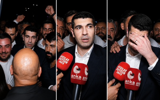 14 ay sonra tahliye edilen Utku Caner Çaykara’yı cezaevi kapısında coşkulu kalabalık karşıladı