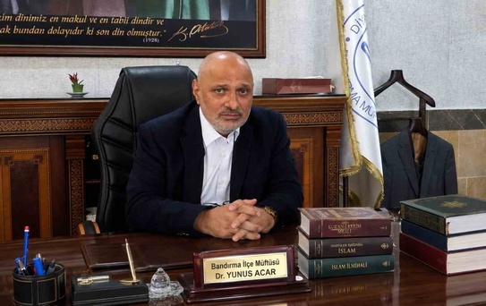 Dr. Yunus Acar Bandırma İlçe Müftüsü Oldu