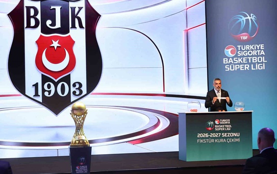 Basketbol Süper Ligi’nde yeni sezonun fikstür kura çekimi yapıldı