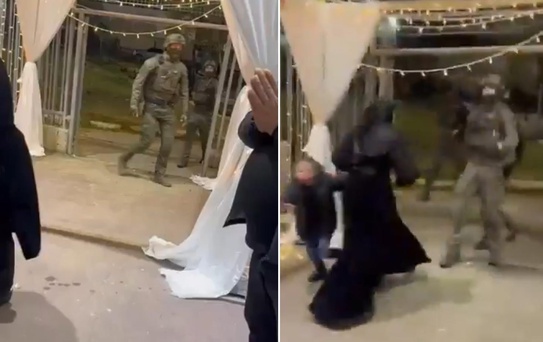 Düğün bir anda kabusa döndü! İsrail askerleri baskın düzenledi