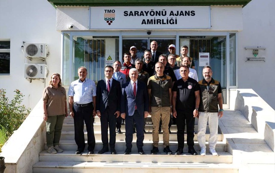 Vali Akın TMO'yu Ziyaret Etti