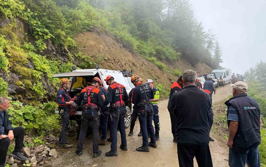 Rize'de 86 yaşındaki adam 600 metrelik uçurumda ölü bulundu