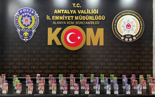Antalya'da Kaçakçılık Operasyonu