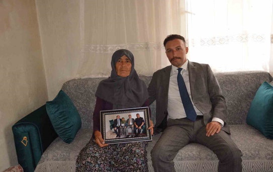Başsavcıdan Şehit Annesine Ziyaret