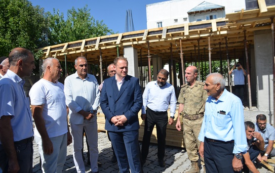 Bulanık'ta Hz. Yusuf Camisi Temeli Atıldı