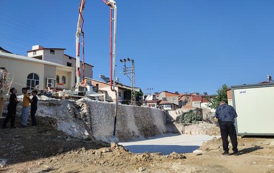 Çelikhan'da Merkez Cami Temeli Atıldı