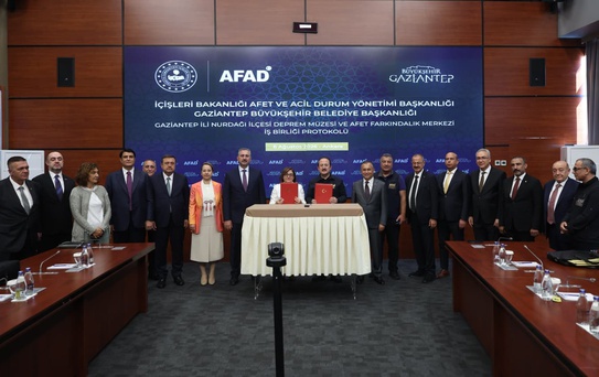 Nurdağı Deprem Müzesi ve Afet Farkındalık Merkezi için iş birliği protokolü imzalandı