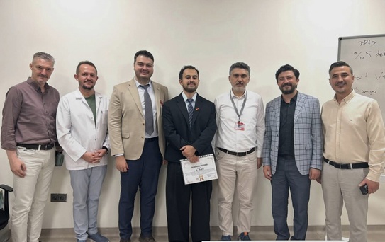 Dr. Ali Şen Uzman Hekim Oldu