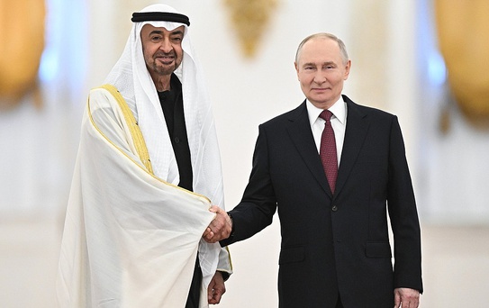 Putin ve BAE Lideri Görüştü