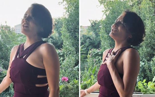 Yıllar sonra aynı şarkıyı bu kez çıplak sesiyle söyledi!