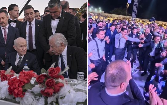 Devlet Bahçeli 20 bin kişinin katıldığı düğünde nikah şahidi oldu