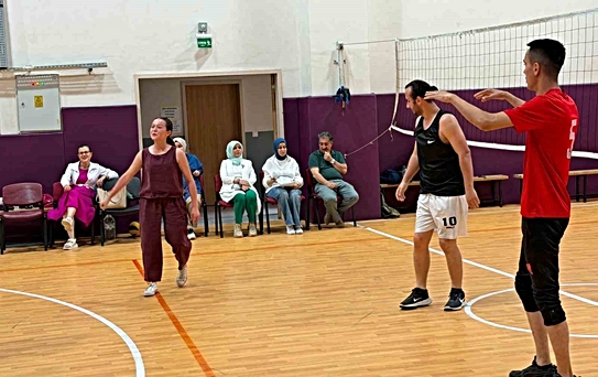 Düzce'de Eğitimcilerin Voleybol Etkinliği