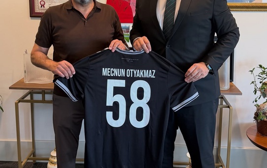 Karşıyaka, TFF Başkan Vekili Otyakmaz'ı Ziyaret Etti