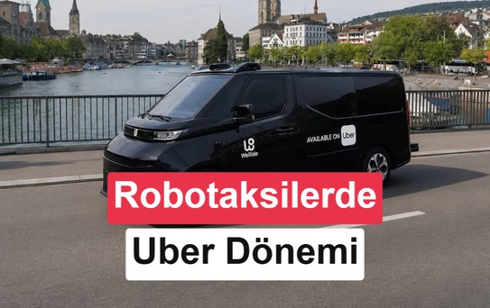 Uber, Robotaksi İçin 10 Milyar Dolar Yatırım Yapacak