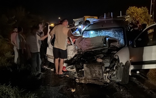 Kozan'da Zincirleme Trafik Kazası