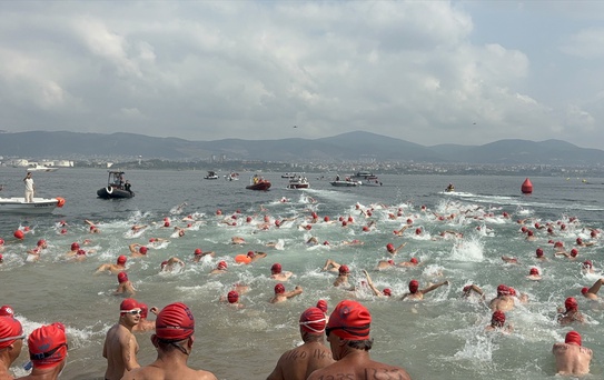 Ulusal Açık Su Yarışları Kocaeli'de Yapıldı