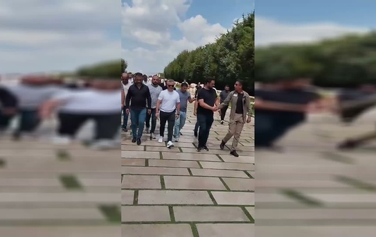 Doruk Madencilik işçileri Anıtkabir'den seslendi: 'Alacaklarımızın son kuruşu ödeninceye kadar Ankara'dan ayrılmayacağız'