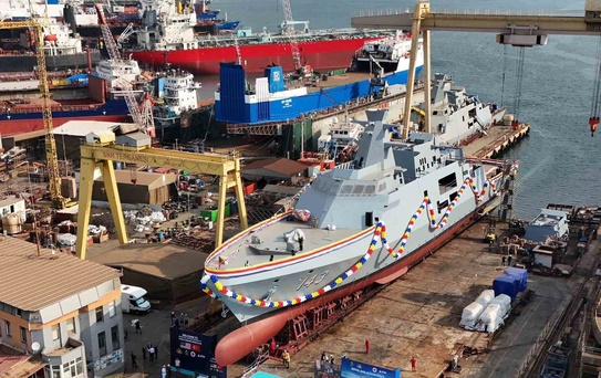 STM Malezya için ürettiği son korveti de denize indirdi