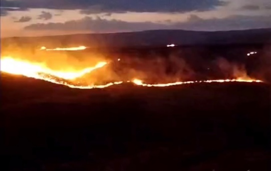 Çankırı'daki Arazi Yangını Kontrol Altına Alındı