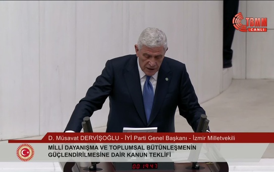 Dervişoğlu'ndan Terörsüz Türkiye Eleştirisi