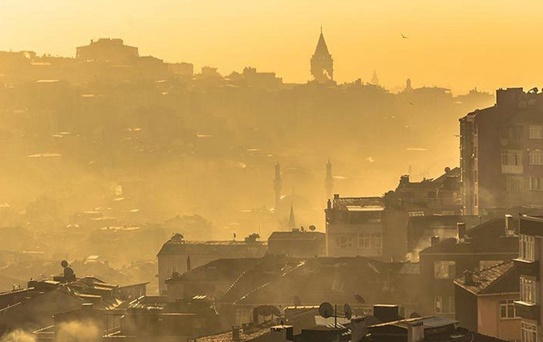 İstanbul'da hava kirliliğinin en yüksek ve en düşük olduğu ilçeler belli oldu