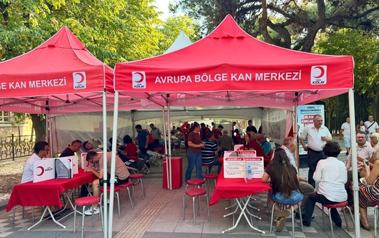 Kırklareli'nde Başarılı Kan Bağışı Kampanyası